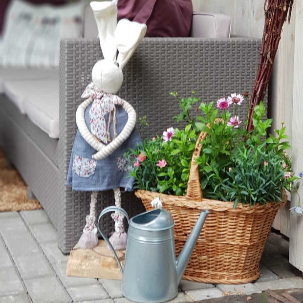 Jeden z kątów w ogrodzie