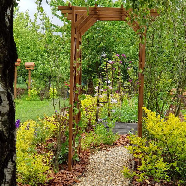 "Łuk triumfalny"prowadzi do warzywniaka