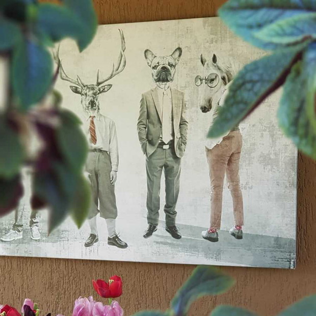 Obraz w ogrodzie?A dlaczego nie ?