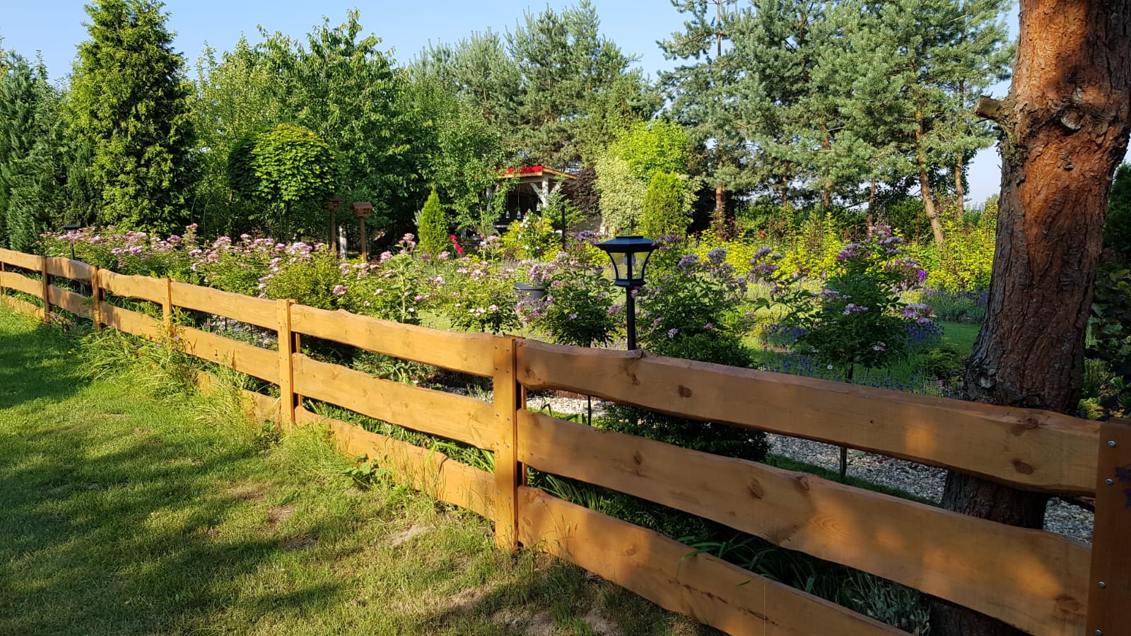 Ogródki działkowe  zaaranżowane troszkę inaczej