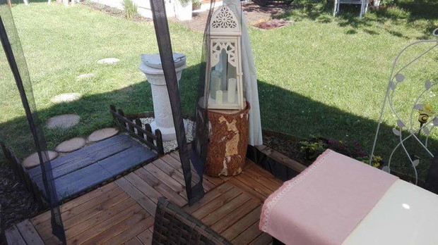 Natura i światło świec