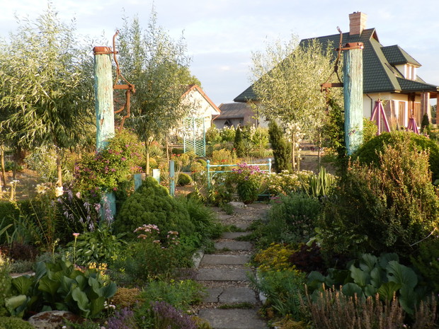 Ścieżka do wieżyczki.