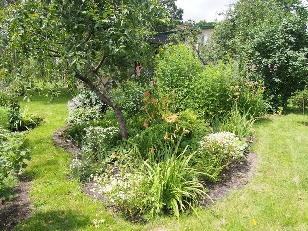 Czy pod drzewem owocowym musi być nudno?