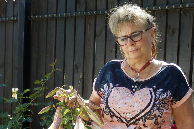 Jestem zachwycona tą lilią i jej zapachem.