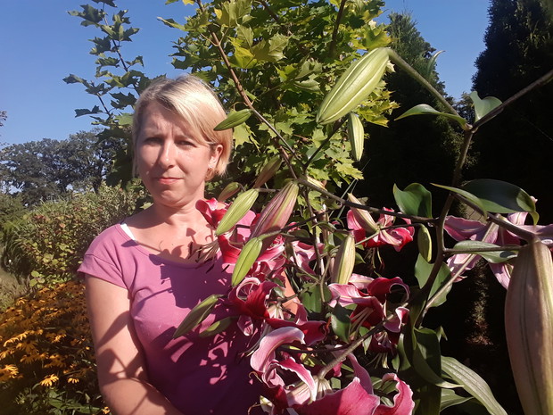 Moja pierwsza lilia:)