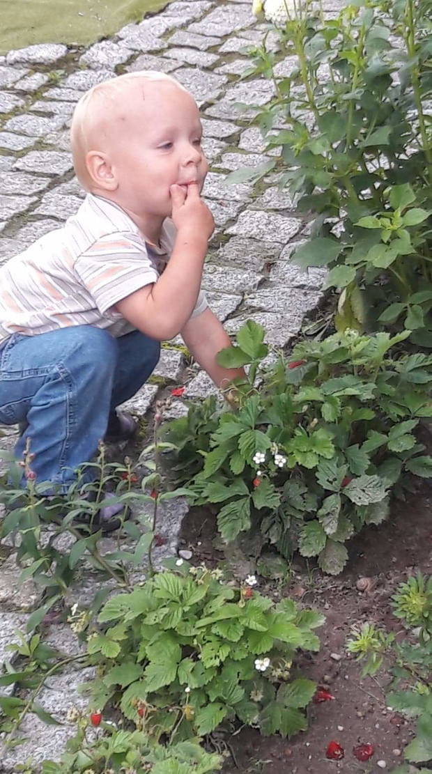 Zajadam mniammniamki:-) poziomeczki:-)O:-)