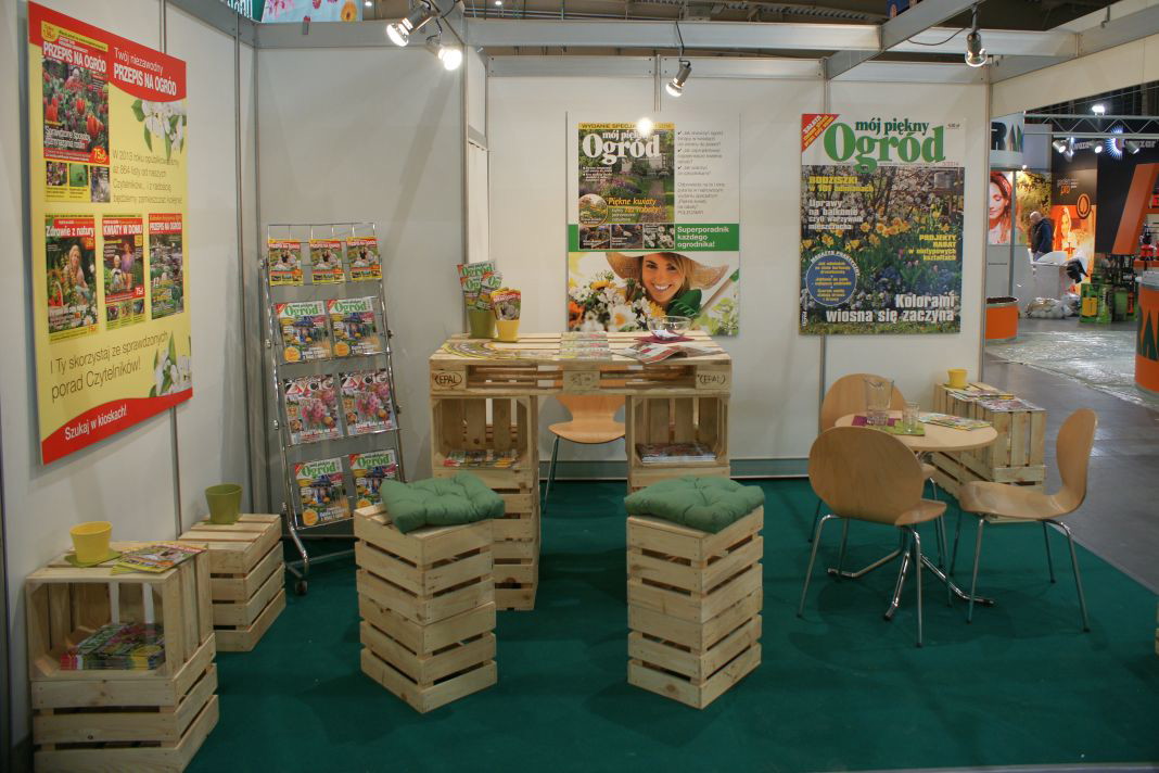 Nasze stoisko na Targach Ogrodnictwa i Architektury Krajobrazu Gardenia 2014.