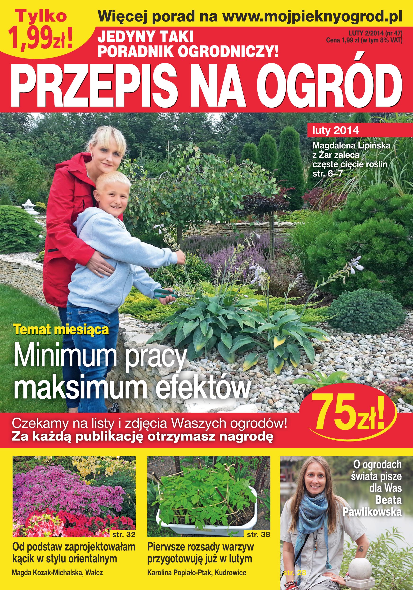 Lutowy numer "Przepisu na Ogród" w sprzedaży do 15 stycznia!