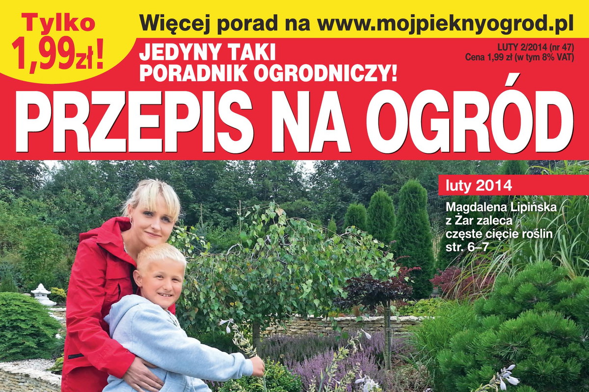 Lutowy numer "Przepisu na Ogród" w sprzedaży do 15 stycznia!