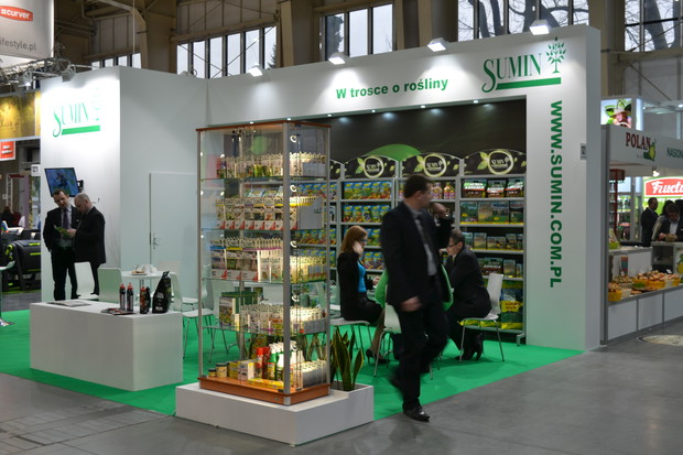 Stoisko Sumin w pawilonie 5.                                                                                                     