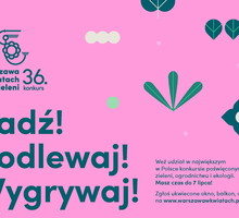 Warszawa w kwiatach i zieleni