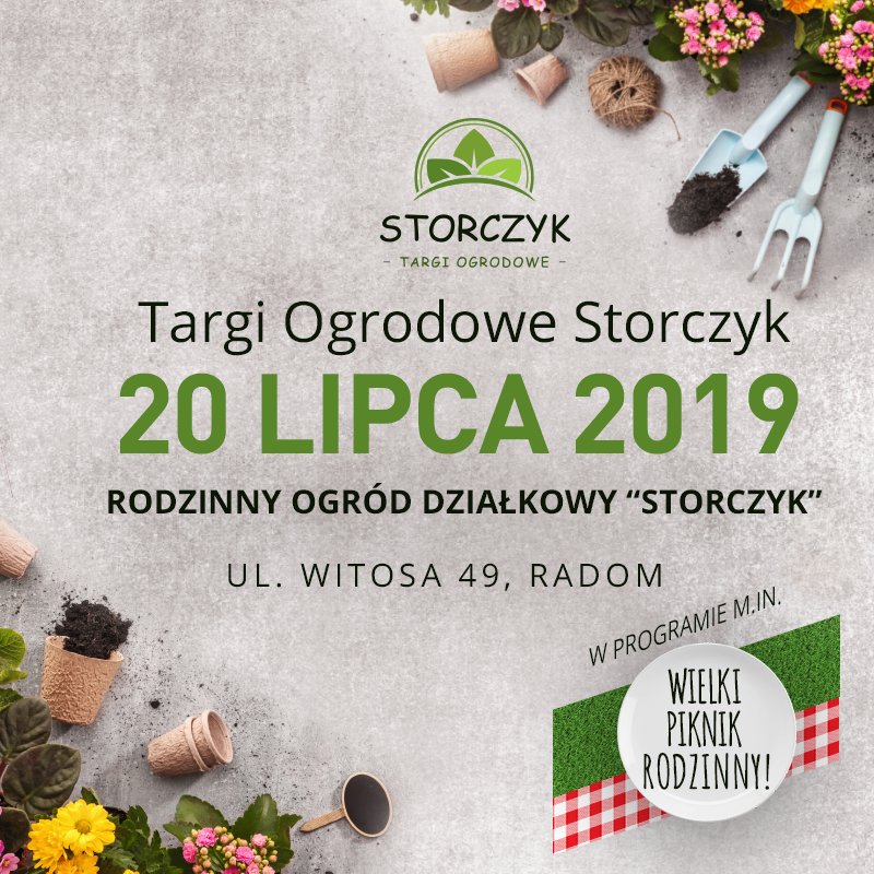 targi ogrodowe storczyk