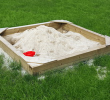 Piaskownica drewniana