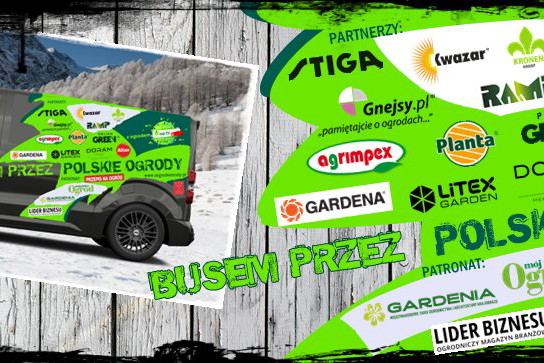 Busem przez polskie ogrody