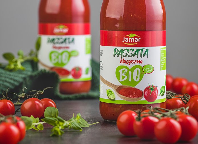 Roślinne BIOprodukty z zielonym listkiem