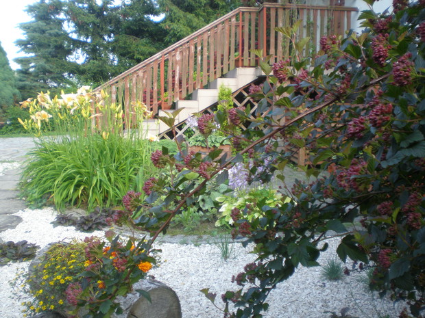 Przed wejściem do domu