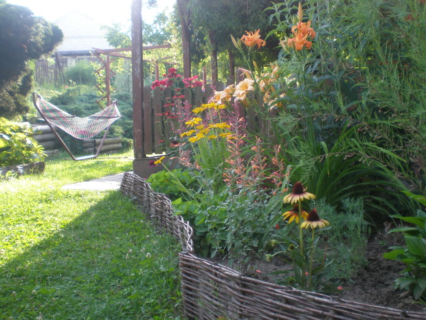 Rabatka od strony południowej