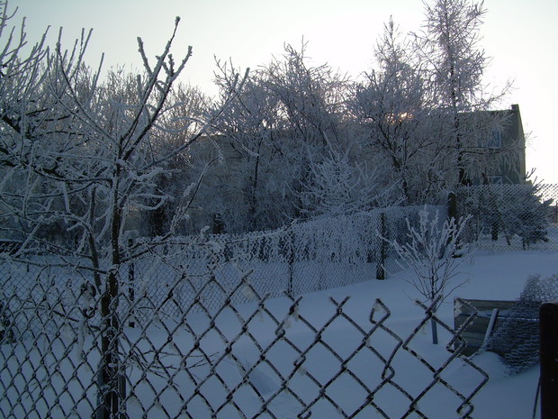 Wszystko pokrył śnieg