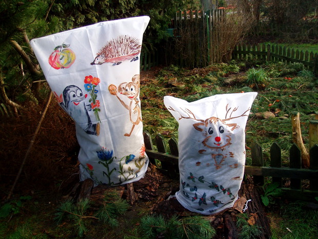 zimowe osłony hortensji