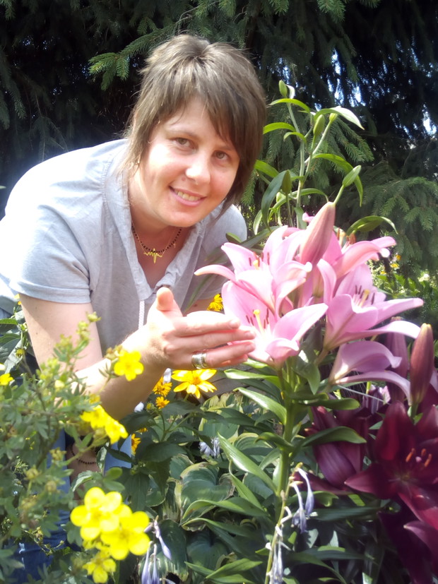 Lilie...i ten piękny zapach.