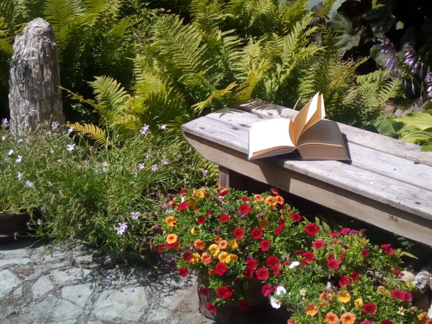 Nad brzegiem rzeczki.