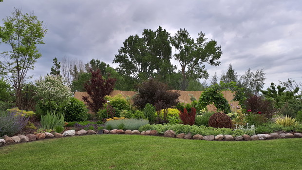 Najmłodsza część ogrodu