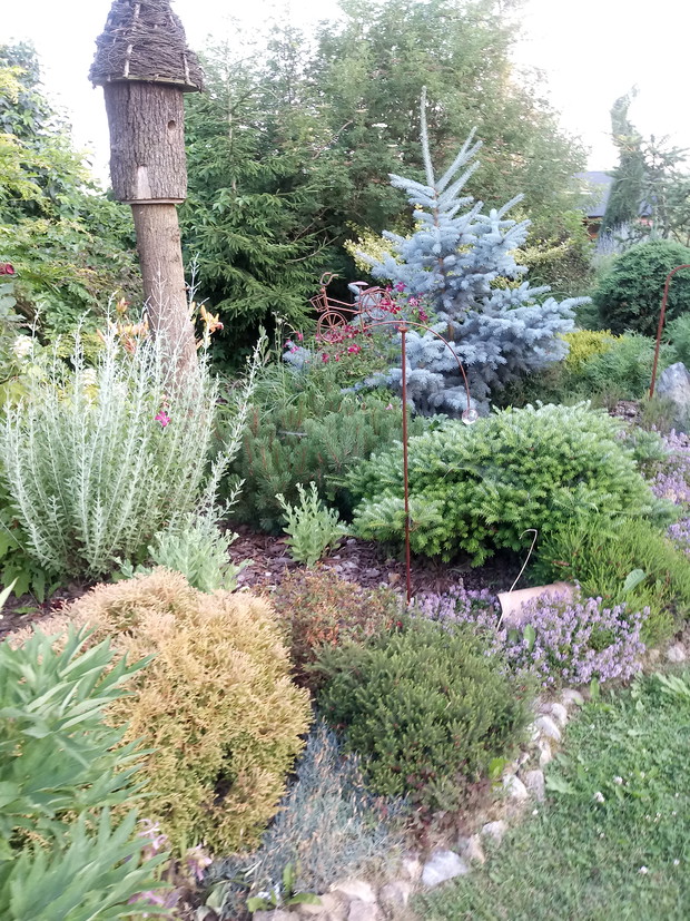 Rabata z domkiem dla ptaków