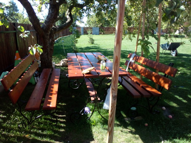 Ława pod jabłonią