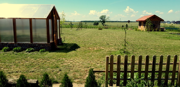 druga część ogrodu