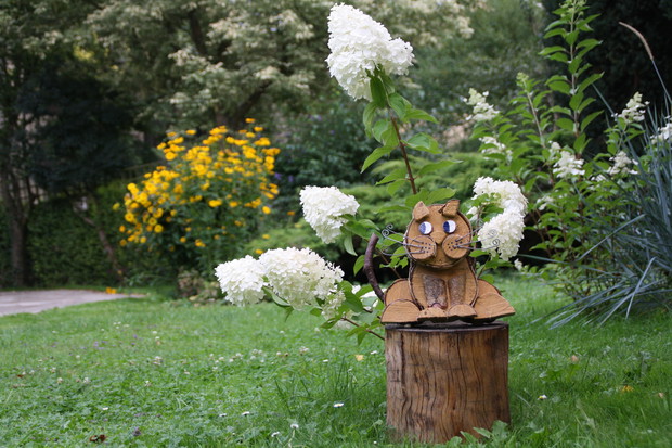 Zakątek relaksu dla ludzi i kotów