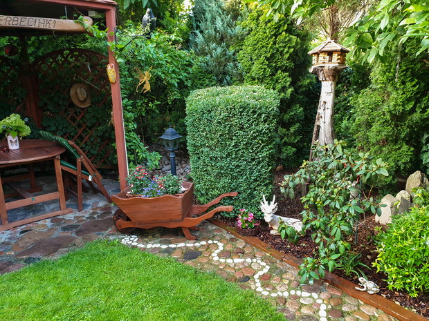 Dalsza część ogrodu