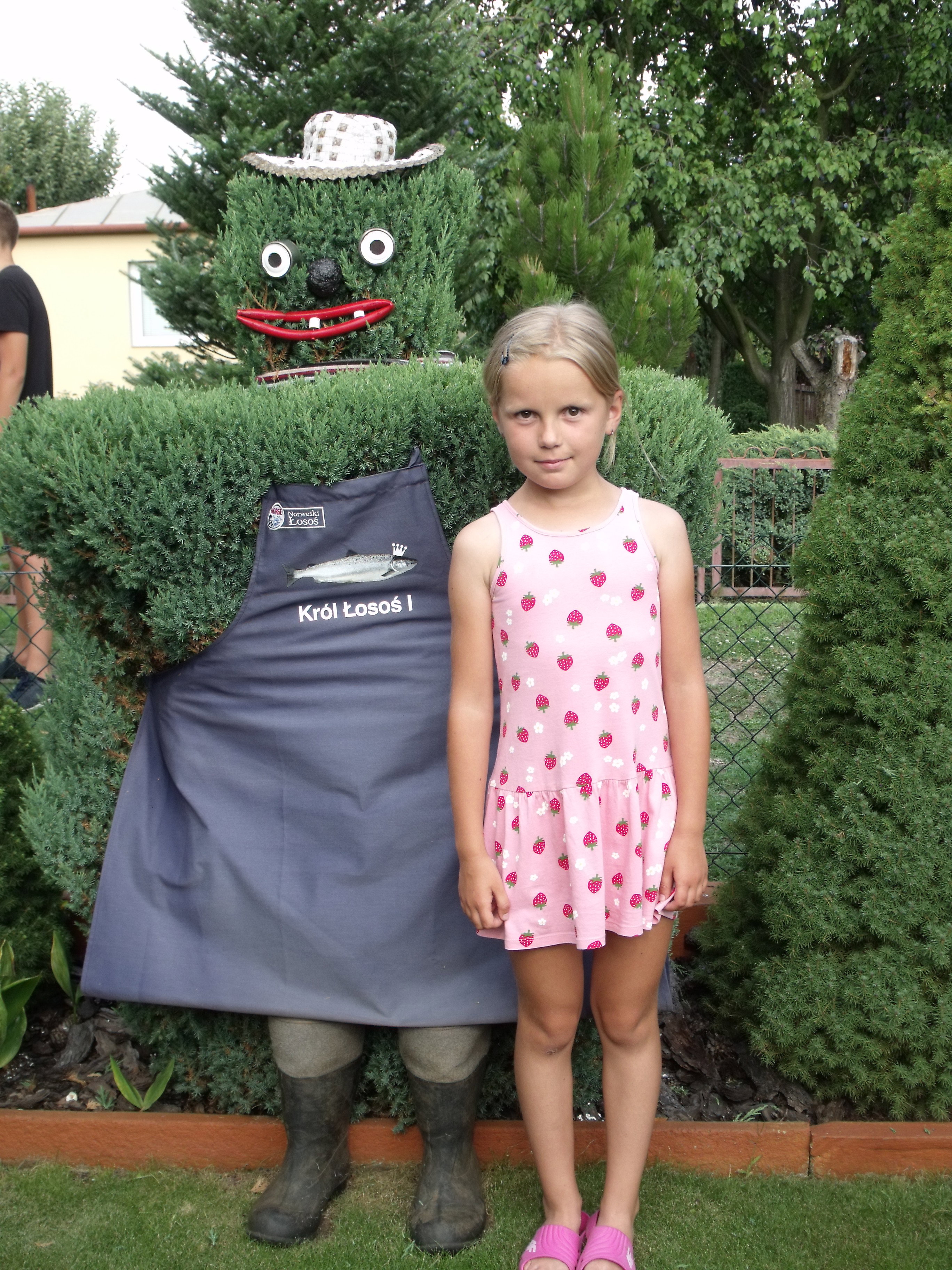 Wnuczka Sara z dziadem