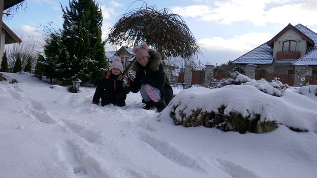 Zima zima zima pada pada śnieg
