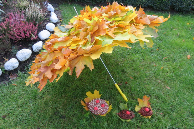 Parasol w jesiennej odsłonie