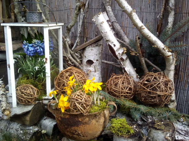 Naturalna aranżacja.