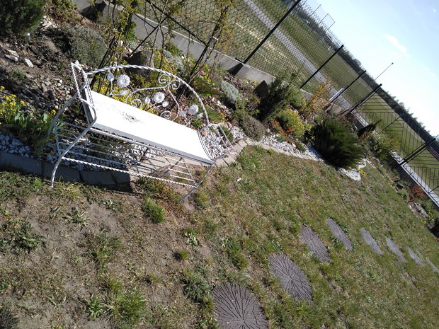 Romantyczna ławeczka