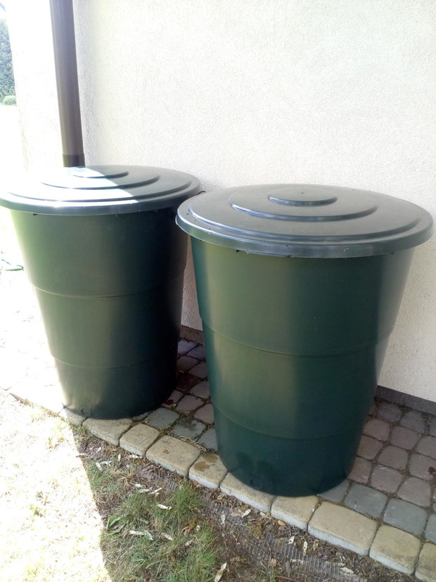 Beczki na deszczówkę