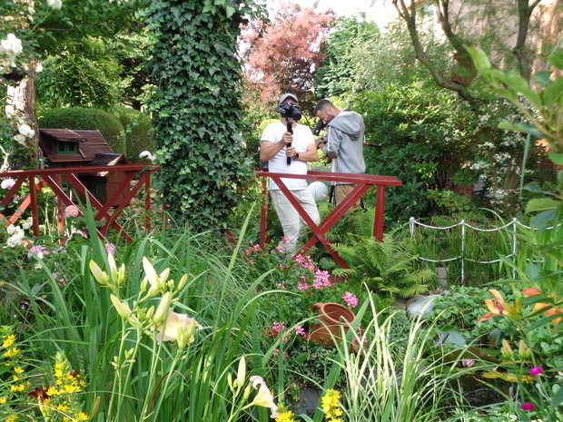 Spotkanie z Maja w ogrodzie