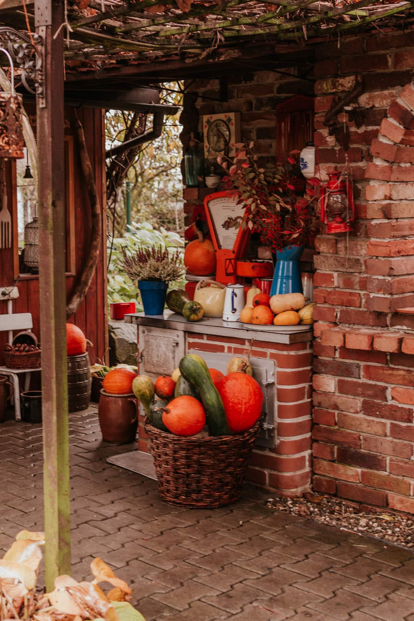 Kuchnia ogrodowa jesienna