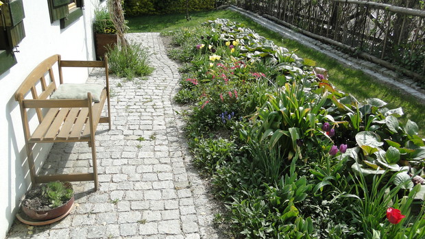 Przedogródek wiosną