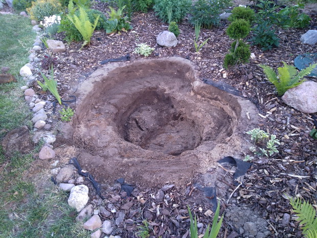 Budowa oczka wodnego