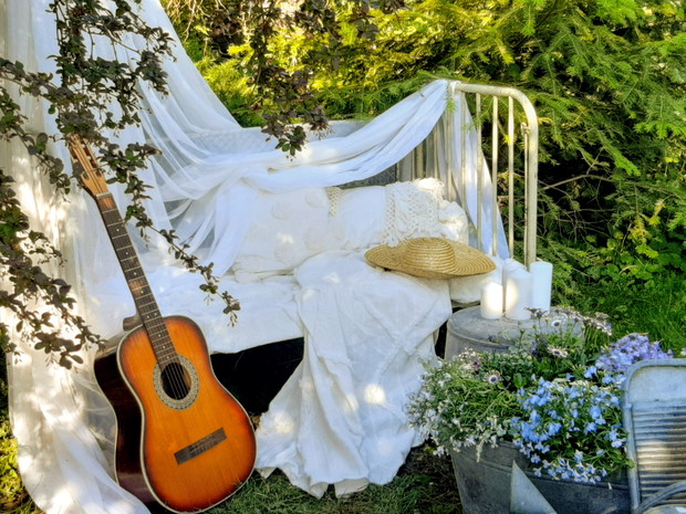 Kącik wypoczynkowy.