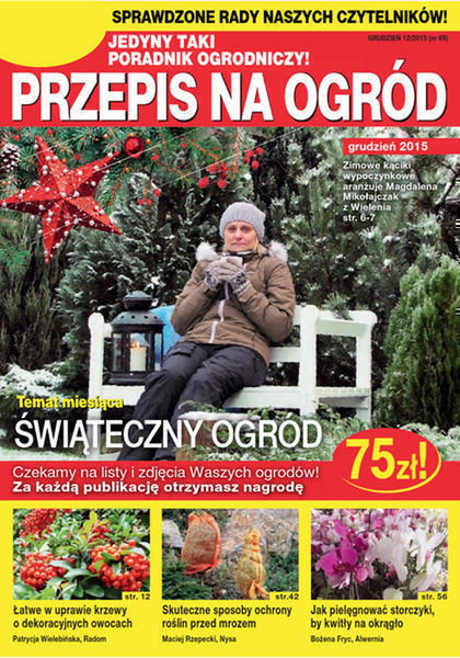Przepis na Ogród 12/2015