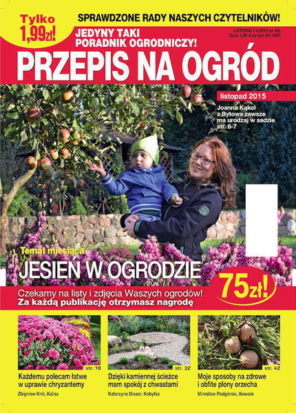 Przepis na Ogród 11/2015