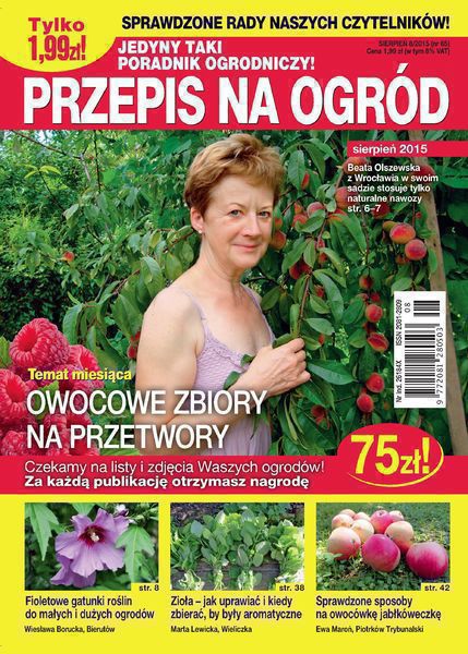Przepis na Ogród 8/2015