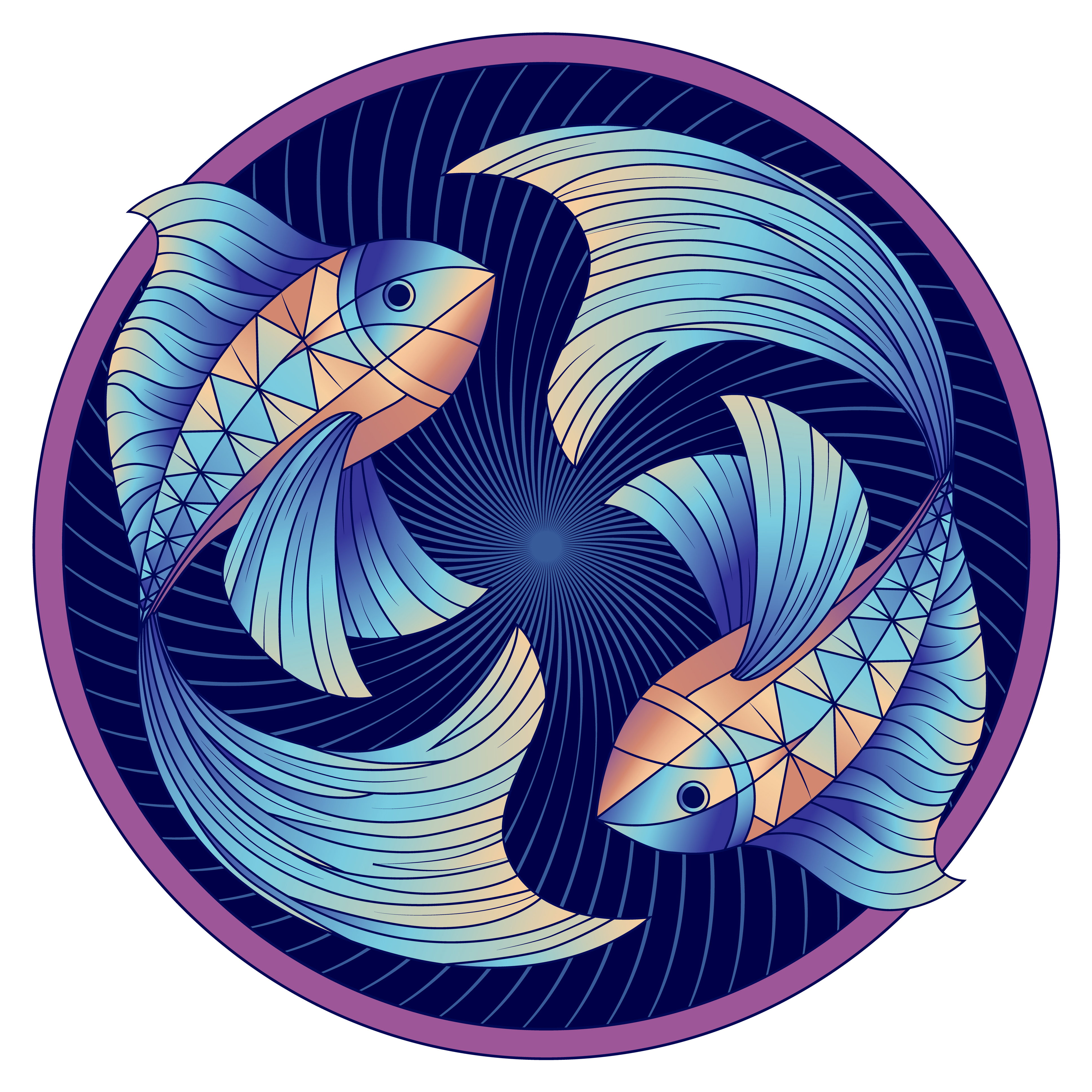 znak zodiaku Ryby