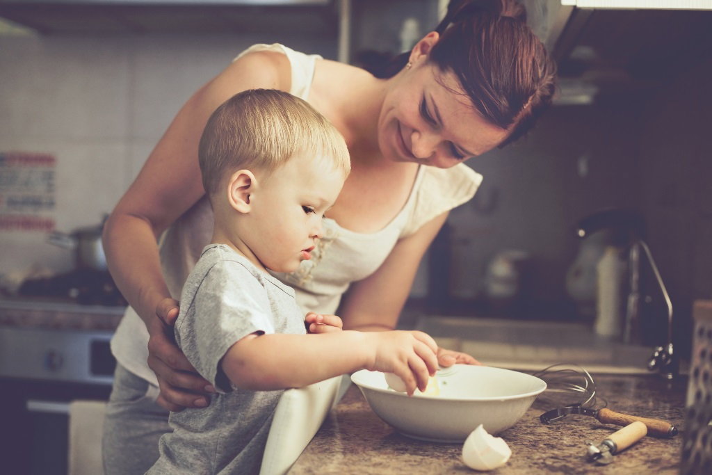 mama w kuchni