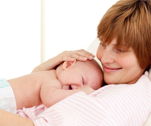 noworodek, mama i dziecko