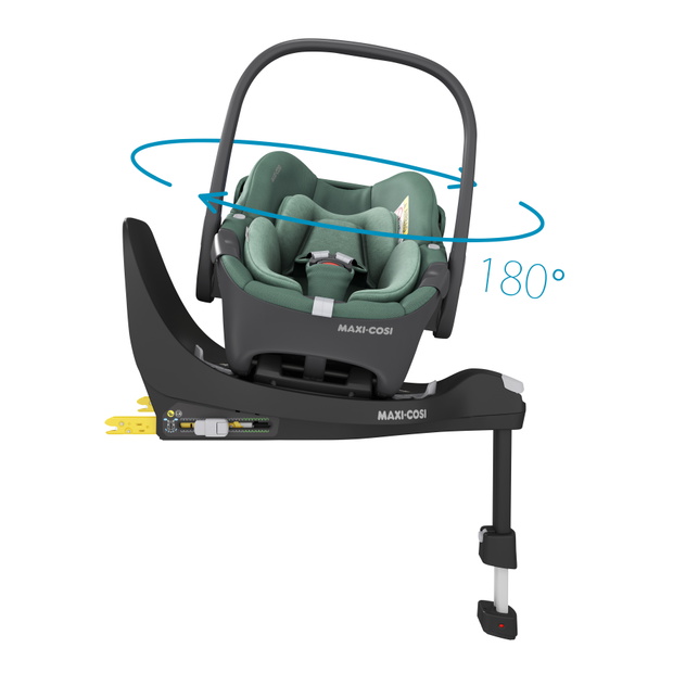 maxicosi; carseat; babycarseat; pebble360; green; essentialgreen