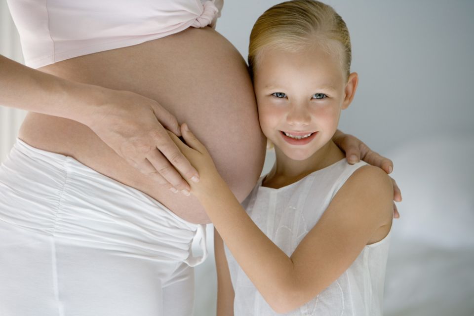 mama, kobieta, ciąża, dziecko, dziewczynka, brzuszek